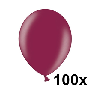 Metallic Burgundy 100 Stuks